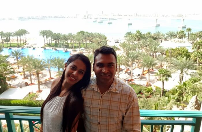 Couple at Atlantis The Palm, Dubai