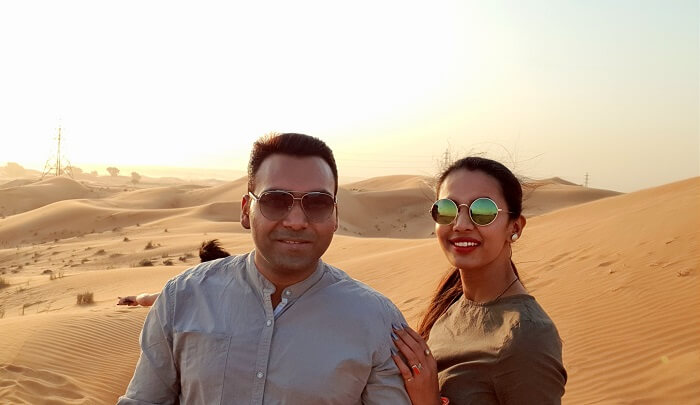 Honeymoon trip to Dubai