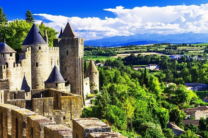 Honeymoon in Carcassonne, France