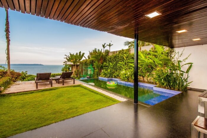 Alto Wave villa in Goa