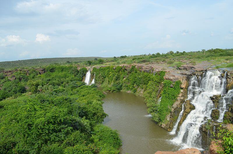 the gorgeous ethipothala waterfall