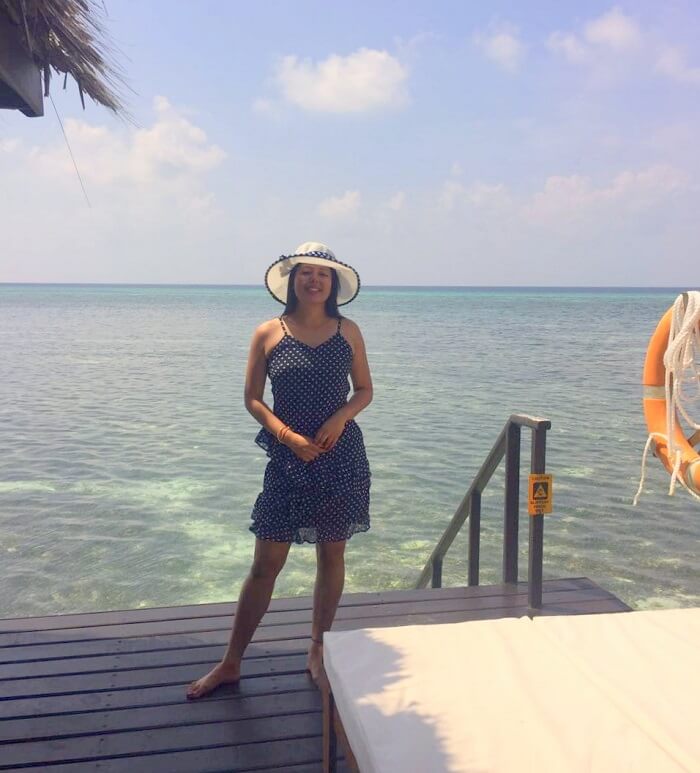 sushmita maldives honeymoon: watersports