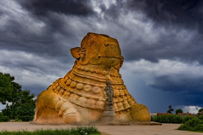 Basavanah temple im Lepakshi