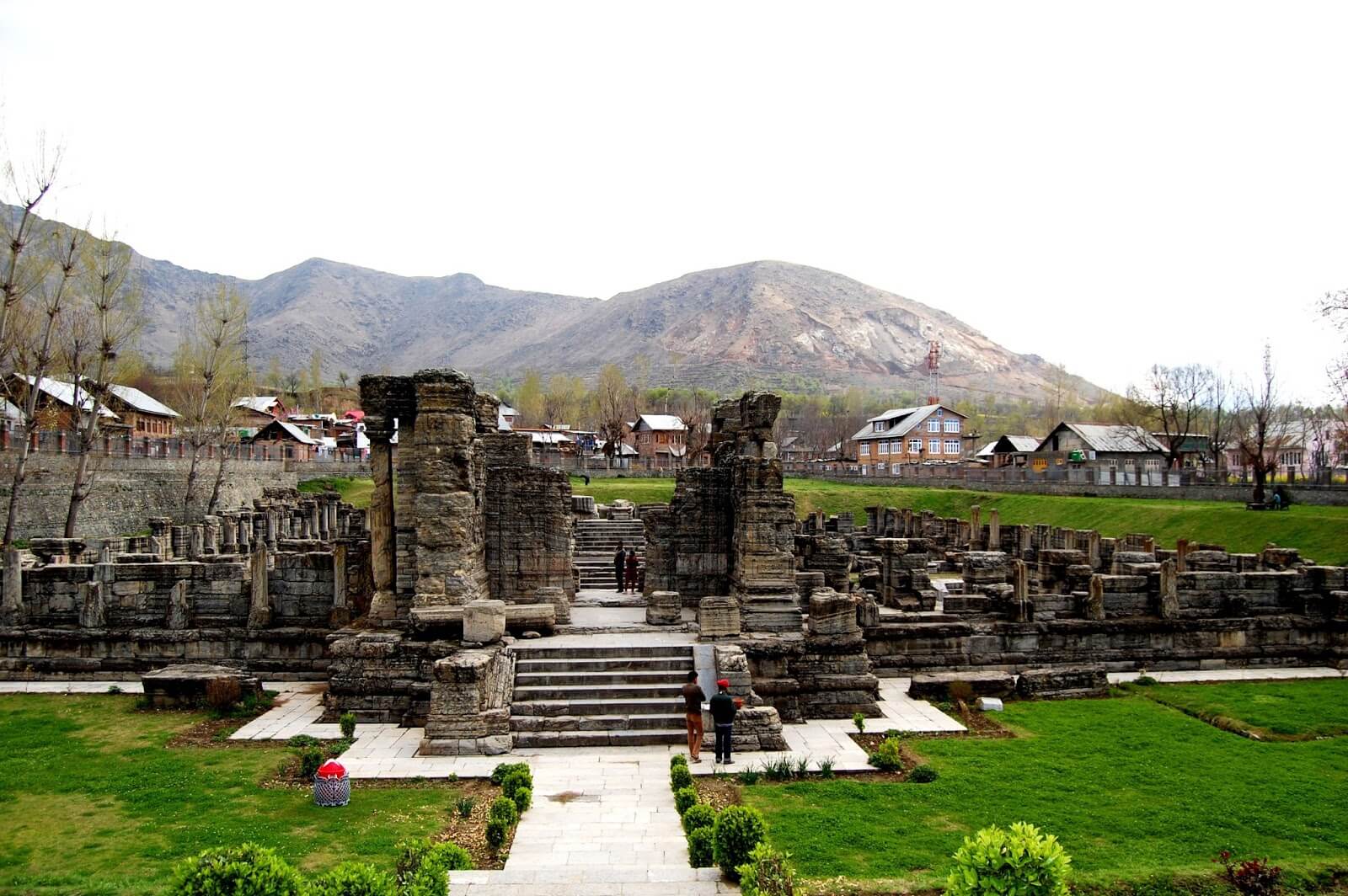 gorgeous ruins of a temple