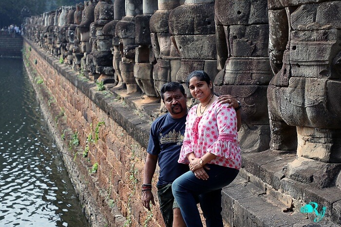 complex of angkor wat temple