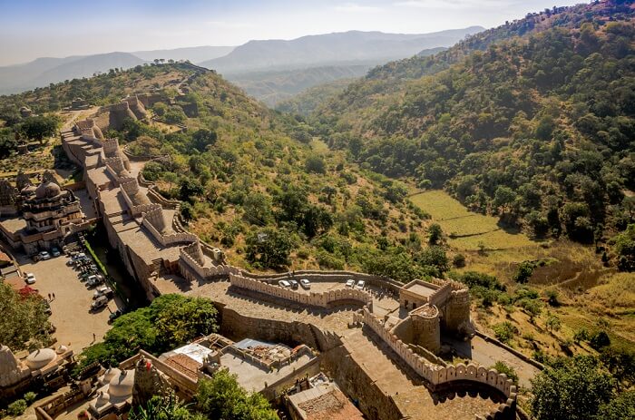 architecture of kumbhalgarh fort