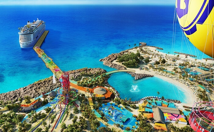 private island cruise by Royal Caribbean