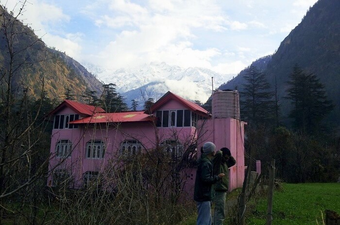 Pink House Cafe Kasol