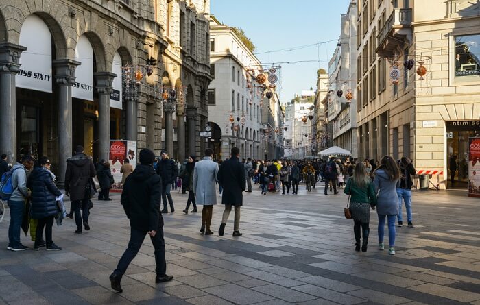 Corso Vittorio Emanuele II milan