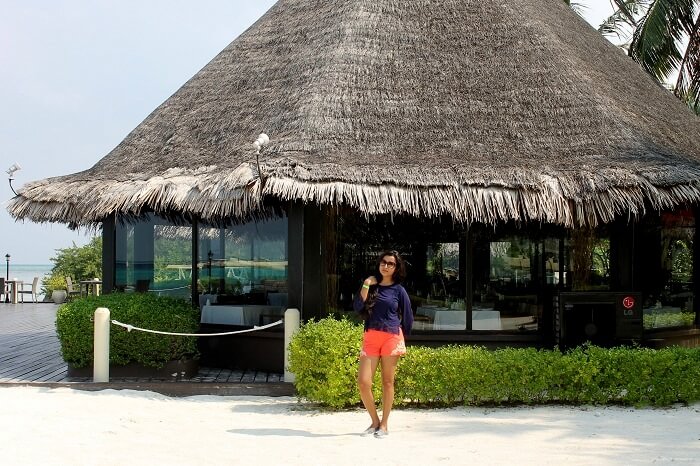 deepti at the adaaran resort