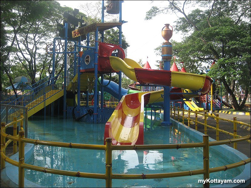 an amusement park in Kerala