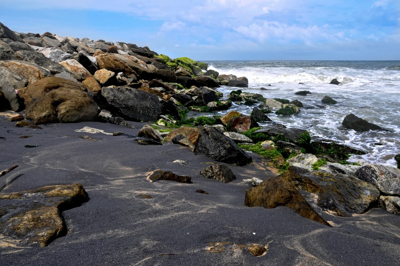 a rocky beach