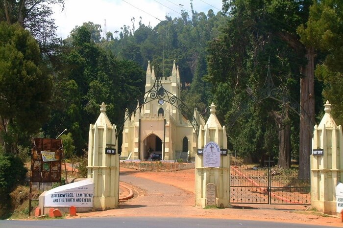 Pay your respects at the St. Stephens Church ooty