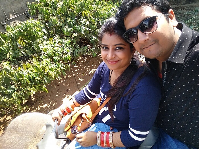 Elephant ride in Kerala