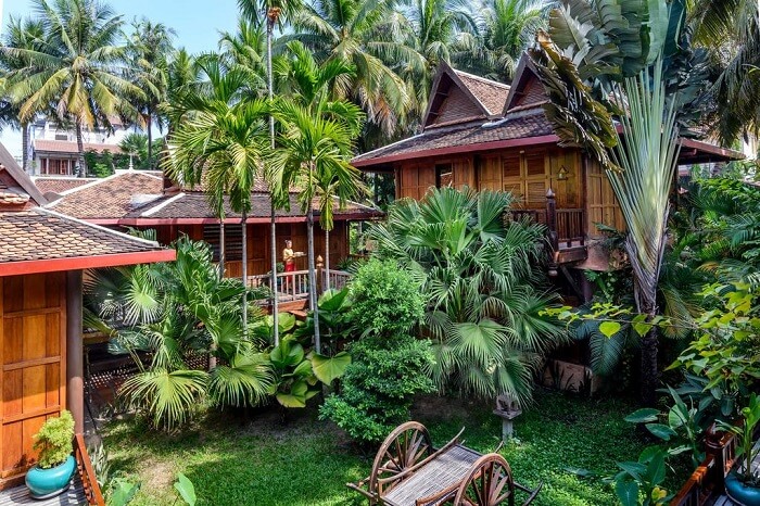 Outside view of the cottage
