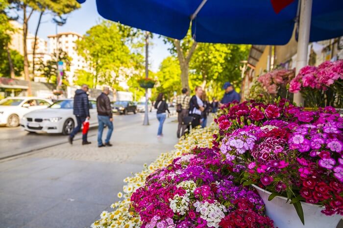 Bagdat Street, Istanbul turkey