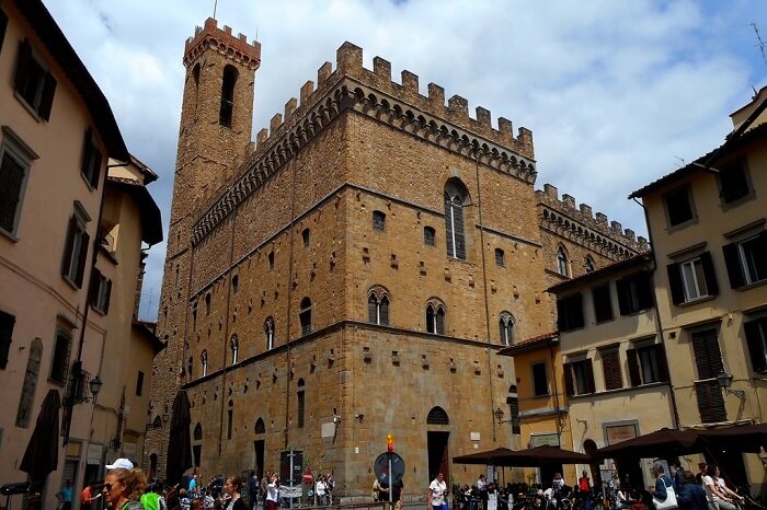 Outside view of Bargello Palace