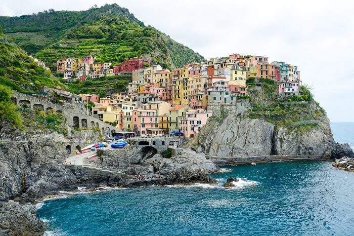 View of Cinque Terre Shore