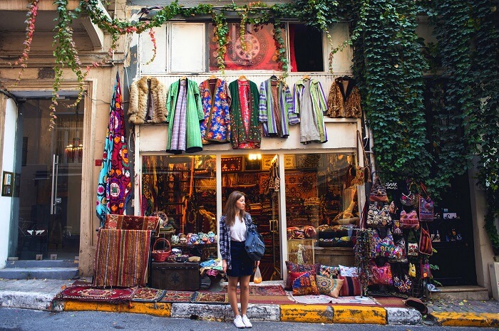 Cukurcuma Street, Istanbul turkey