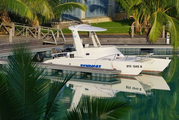 tushar seychelles honeymoon trip: ferry transfer