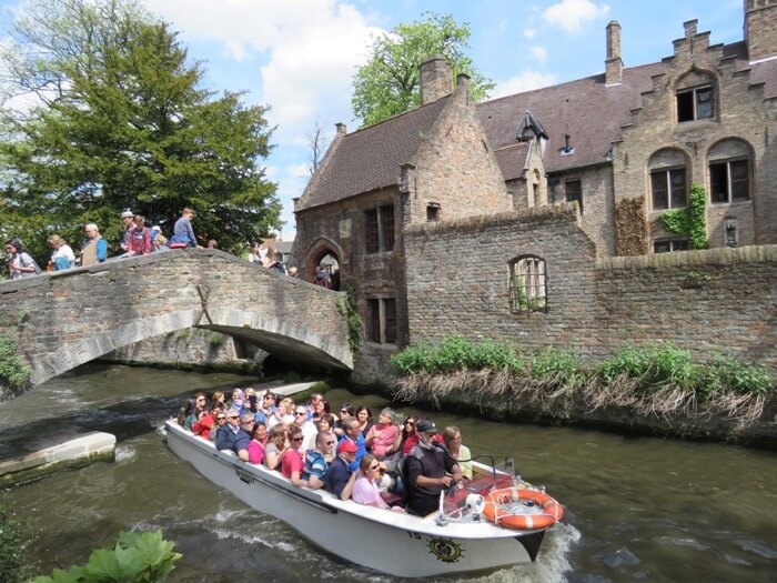 Go for a Canal Cruise in Bruges