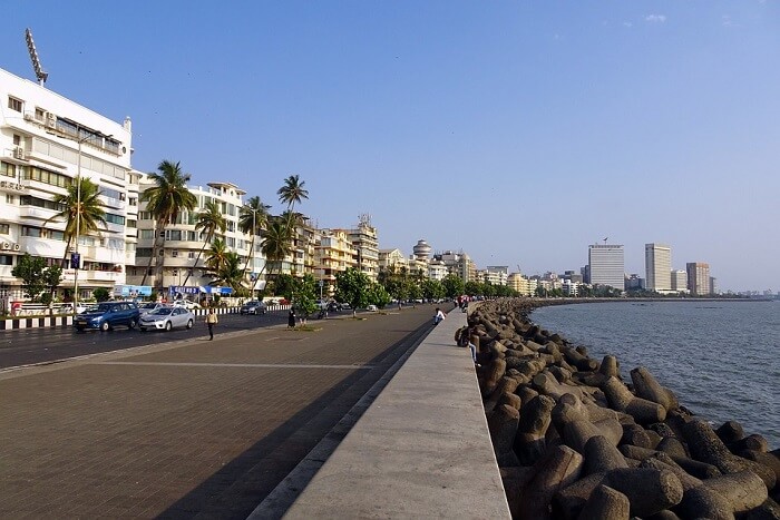 marine drive view of the beach