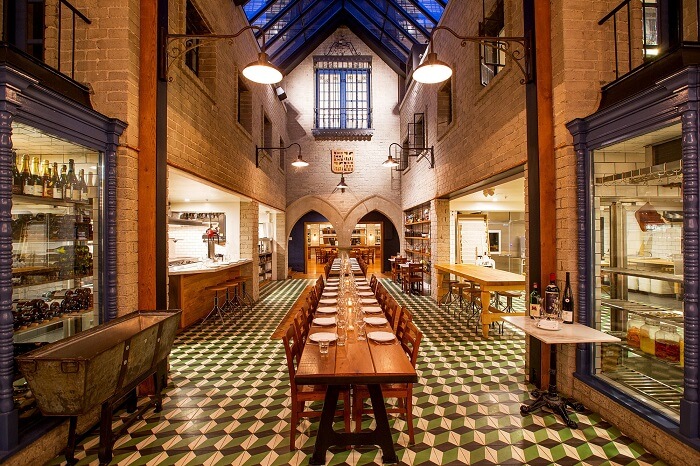 Interior of republique