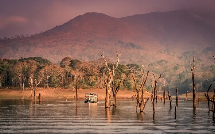 Boating in Periyar National Park