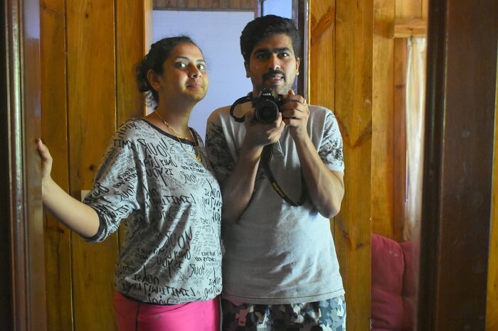 Couple traveling to Andaman