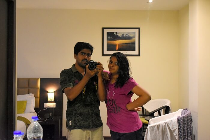 Couple traveling to Andaman