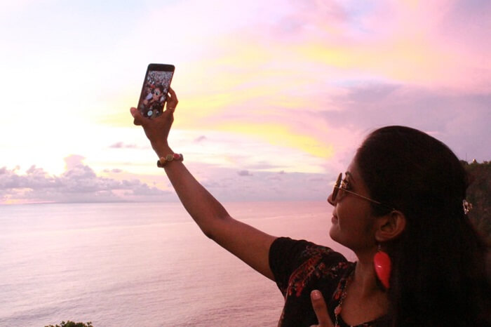 Sunset in Beach
