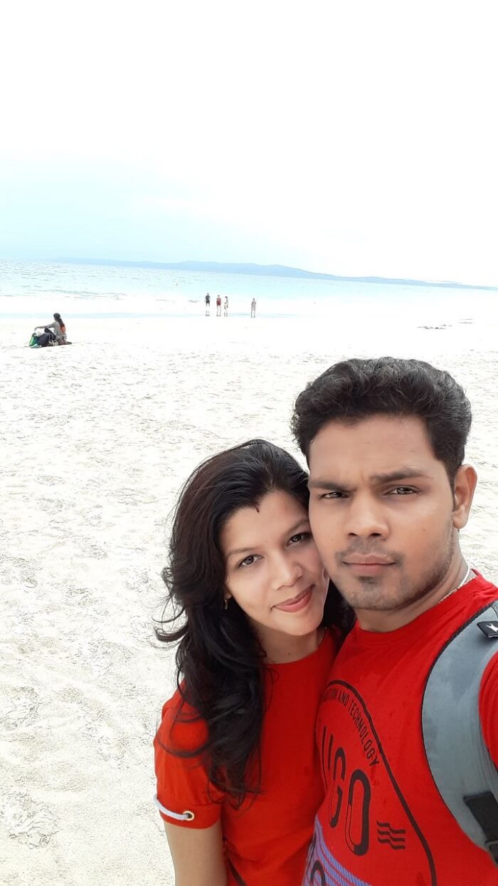 At elephant beach