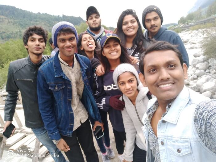 In Solang Valley with friends