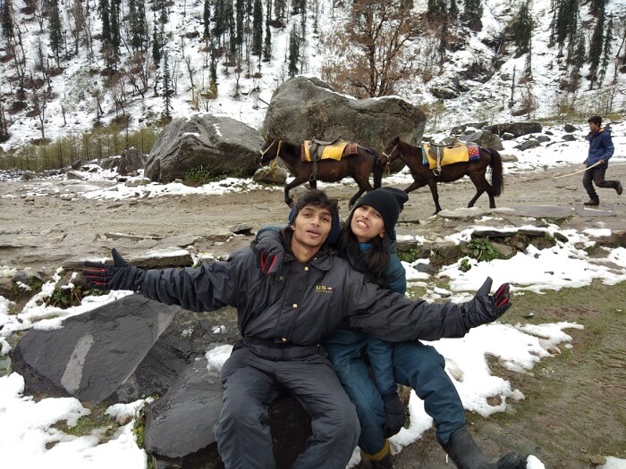 Visit to solang valley