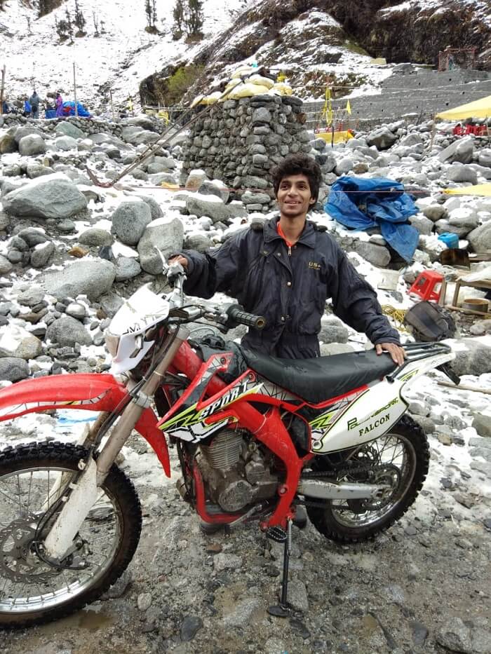 Solang in bike