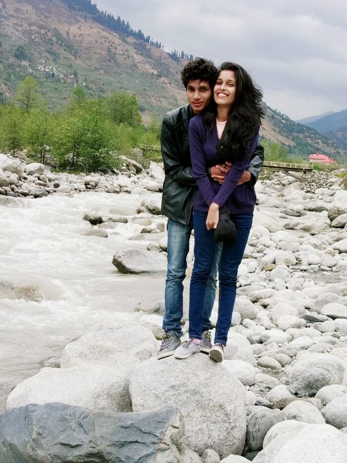 In solang valley