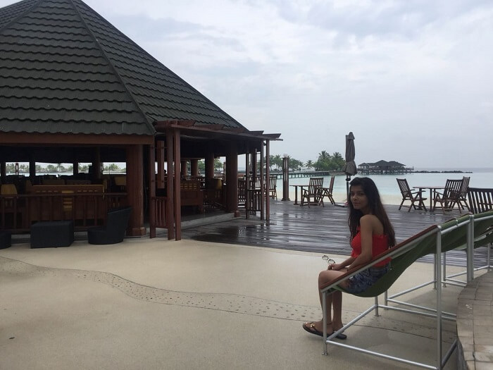 at the water villa