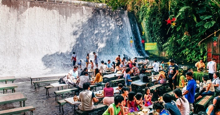 Labassin Waterfall Restaurant In Philippines Is A Must Visit