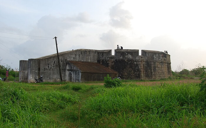 Sultan Battery amid green fields