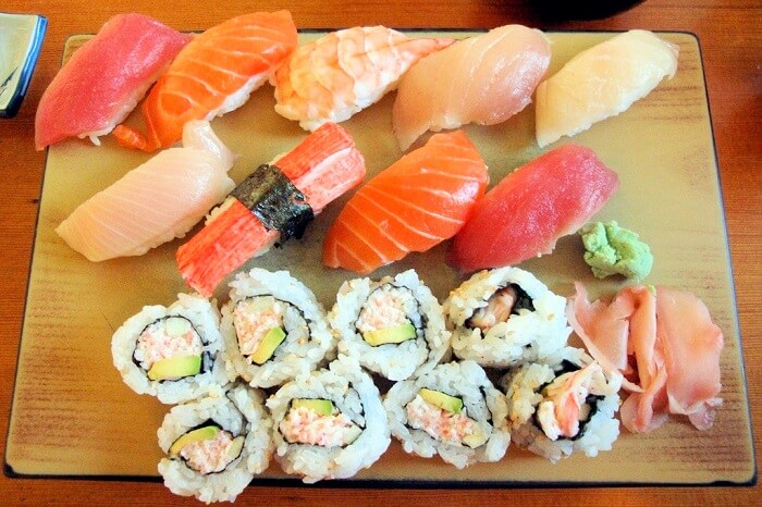 Sushi in Zuma