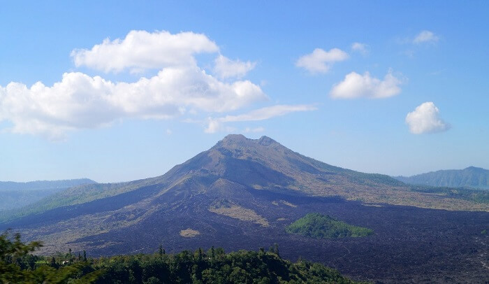 Mount Kintamani in Bali