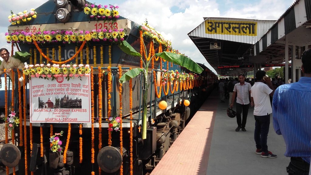 Agartala Deoghar train