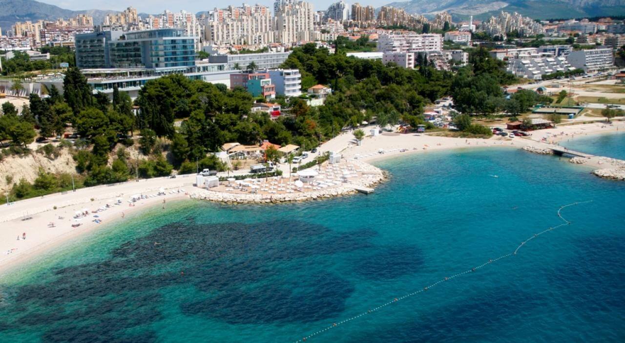 Bacvice Beach in Croatia