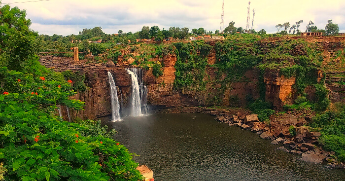 A waterfall in Belgaum district of Karnataka