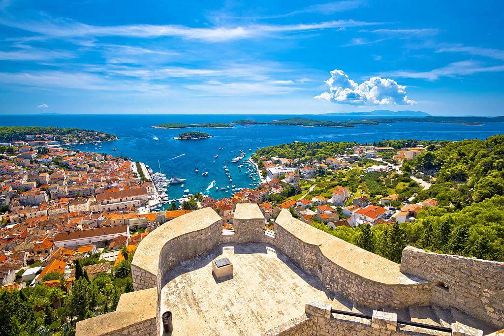 Pakleni Island Beach in Croatia