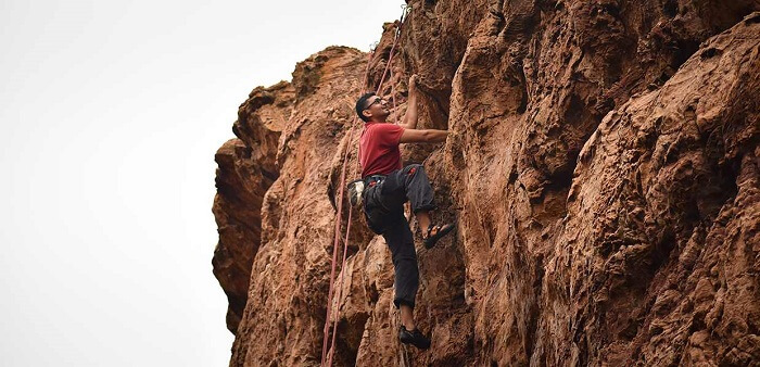 ROCK CLIMBING