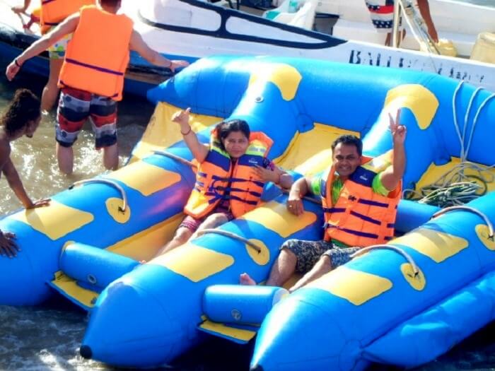 boat ride in bali