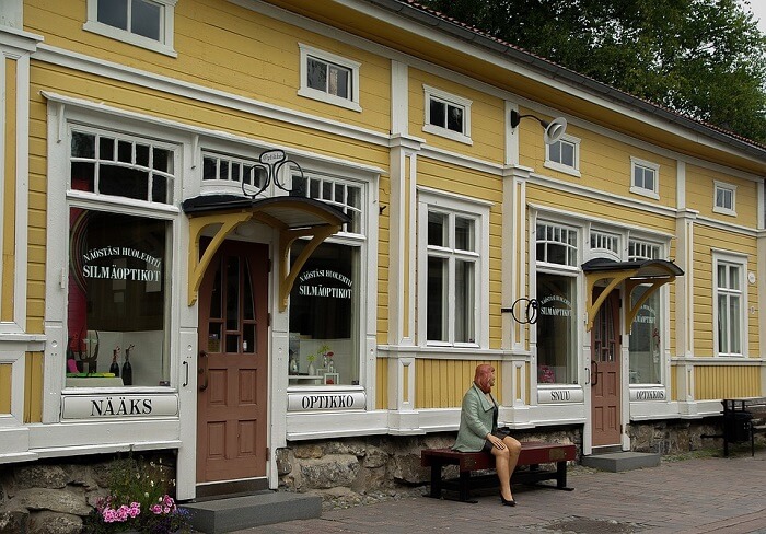wooden house in rauma