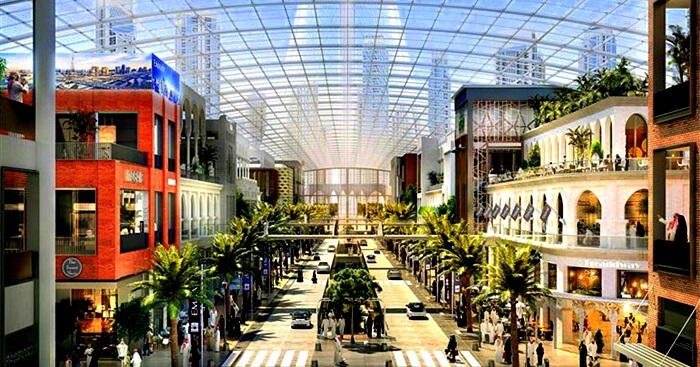 World's largest mall in Dubai