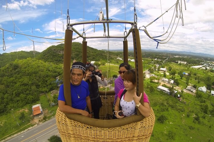Get a bird’s eye view of Hua Hin from a hot air balloon
